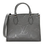 Empreinte Monogram Giant Onthego PM Gun Metal