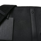 Grained Calfskin Aerogram City Keepall Black