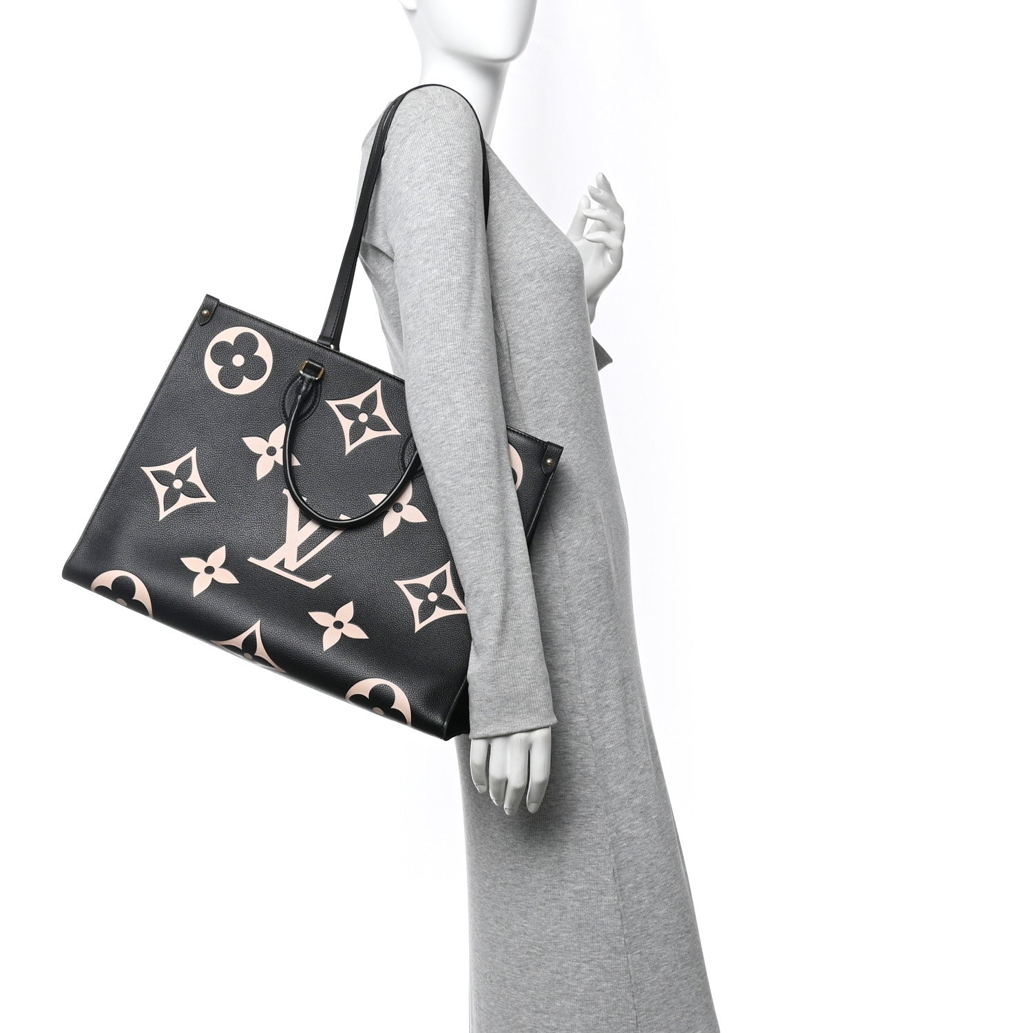 Empreinte Monogram Giant Onthego GM Black Beige