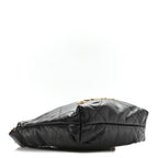 Shiny Calfskin Quilted Mini Chanel 22 Black