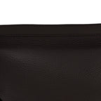 Grained Calfskin Small Slouchy Banana Bag Aubergine