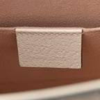 Nappa Elaphe GG Supreme Monogram Medium Osiride Shoulder Bag Mystic White Roccia Beige Ebony