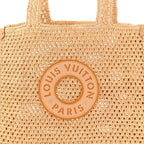 Raffia Calfskin By The Pool OnTheGo MM Natural