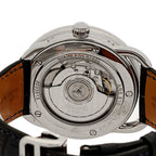 Stainless Steel Alligator 43mm Arceau Grande Lune Automatic Watch Bleu Abysse