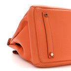 Togo Birkin 35 Orange