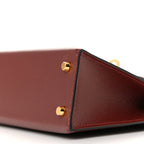 Madame Calfskin Mini Kelly Sellier 20 Rouge H