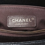 Caviar Quilted Small Coco Chain Handle Flap Black