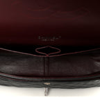 Caviar Quilted Maxi Double Flap Black