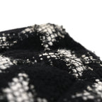 Tweed Quilted Maxi Chanel 19 Flap Black White