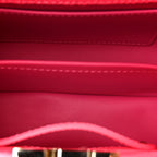 Taurillon Monogram Tuffetage Capucines Mini Fluo Pink