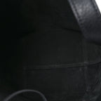 Grained Calfskin Medium N/S Park Tote Black