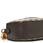 GG Supreme Monogram Web Neo Vintage Shoulder Bag Beige New Acero Crop