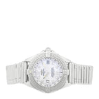 Stainless Steel Diamond Mother of Pearl 32mm Lady Cockpit Quartz Watch A71365