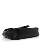 Calfskin Matelasse Mini GG Marmont Shoulder Bag Black