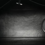 Matte Grained Calfskin EW Margaux Black