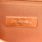 Lambskin Quilted Medium Chanel 19 Flap Brown