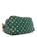 Calfskin Monogram Speedy P9 Bandouliere 40 Green