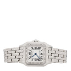 18K White Gold Diamond 27mm Panthere Quartz Watch