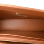 Lambskin Quilted Small CC Crush Flap Brown