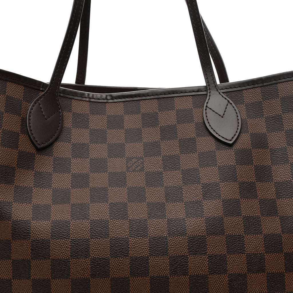 Damier Ebene Neo Neverfull MM Rose Ballerine