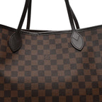 Damier Ebene Neo Neverfull MM Rose Ballerine