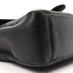 Calfskin Matelasse Large GG Marmont Shoulder Bag Black
