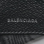 X BALENCIAGA BB Monogram Calfskin Web Mini Jackie 1961 Hobo Black