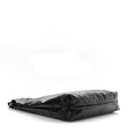 Shiny Calfskin Quilted Small Chanel 22 Black