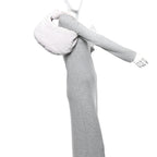 Suede Calfskin Intrecciato Teen Jodie Hobo Mirth Washed