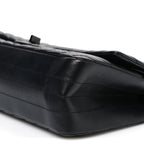 Aged Calfskin Chevron Quilted 2.55 Reissue 225 Flap So Black
