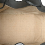 Grained Calfskin Medium Hammock Shoulder Bag Blue