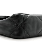 Lambskin Quilted Medium Chanel 19 Flap Black