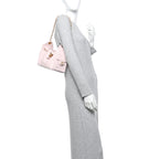 Caviar Quilted Mini Chanel 25 Handbag Light Pink