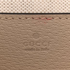 GG Supreme Monogram Textured Dollar Calfskin Web Mini Ophidia Envelope Shoulder Bag Beige Mystic White Oatmeal
