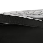 Calfskin Matelasse Mini GG Marmont Chain Shoulder Bag Black