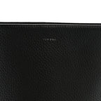 Grained Calfskin Medium N/S Park Tote Black