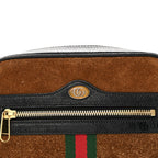 Suede Small Ophidia Belt Bag 85 34 Brown