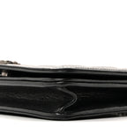 Caviar Quilted Boy Wallet On Chain WOC Black