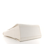 Cotton Medium Deauville Tote White
