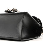 Satin Crystal GG Monogram Mini Dionysus Top Handle Bag Black