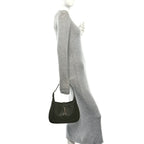 Grand Prix Calfskin Medium Jackie 1961 Hobo Dark Green