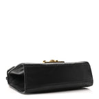 Guccissima Small Padlock Shoulder Bag Black