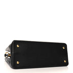 Taurillon Capucines GM  Black Fuchsia