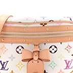 LV X TM Monogram Multicolor High Rise Bumbag White