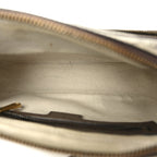 GG Supreme Monogram Textured Dollar Calfskin Web Small Ophidia Convertible Shoulder Bag Beige Ebony New Acero