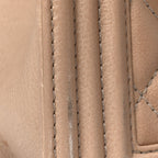 Lambskin Quilted Medium Boy Flap Beige