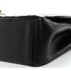 Caviar Quilted Maxi Double Flap Black