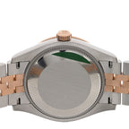 Stainless Steel 18K Everose Gold Diamond 31mm Oyster Perpetual Datejust Watch Pink 278381RBR