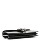 Pebbled Calfskin Small Dionysus Shoulder Bag Black