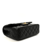 Caviar Quilted Small Handy CC Flap Black